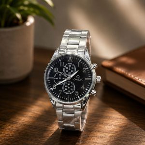 Gents Sılver Staınless Steel Watch
